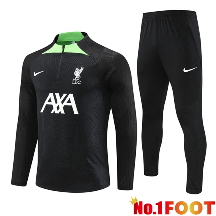 FC Liverpool Training Tracksuit Suit Black 2023/2024