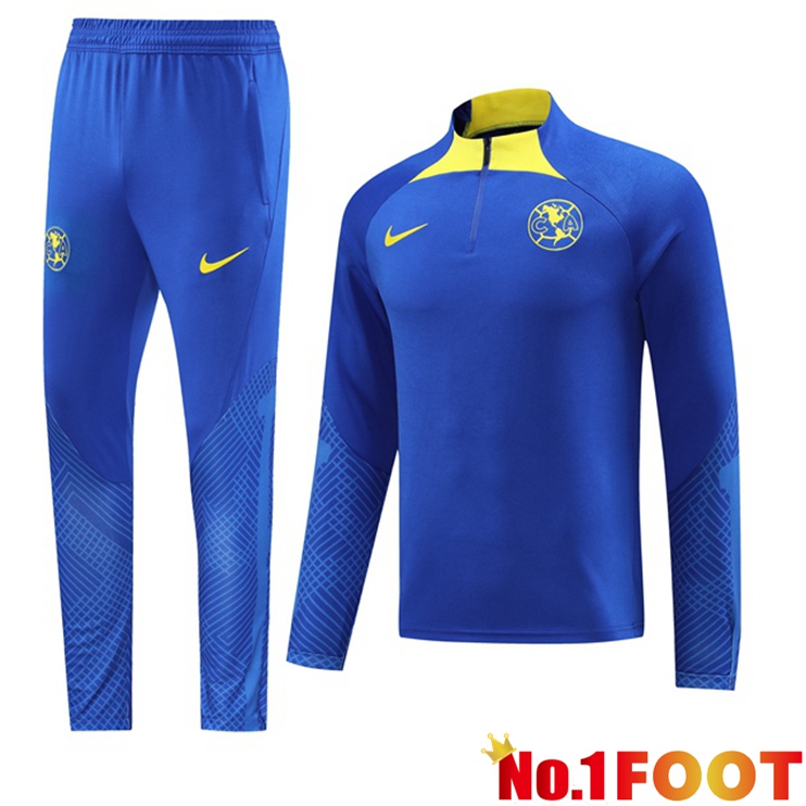 Club America Training Tracksuit Suit Blue 2023/2024