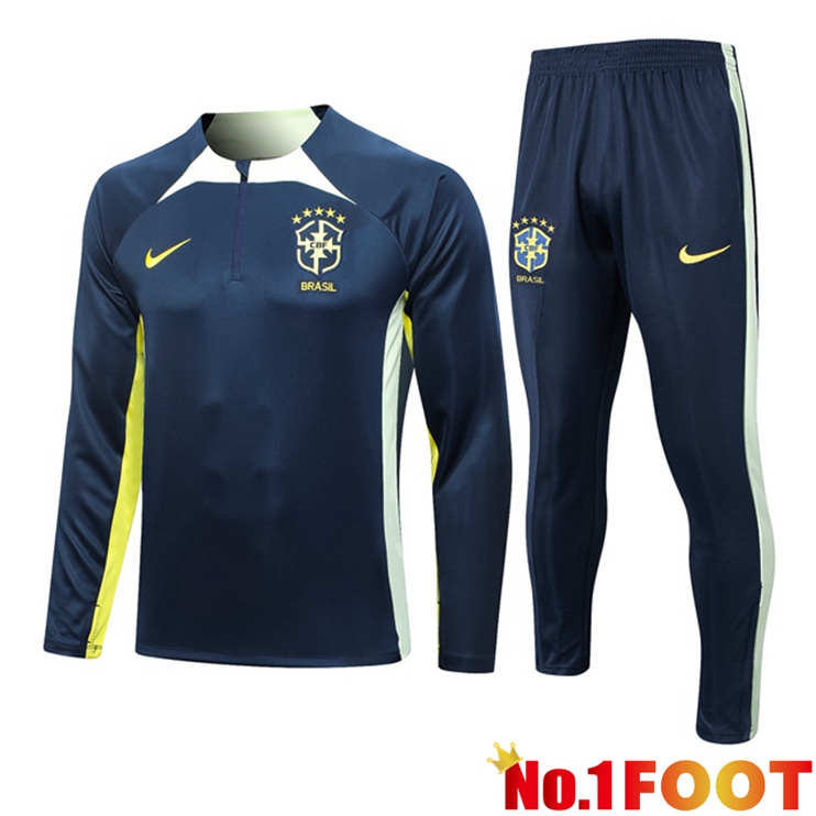 Brazil Training Tracksuit Suit Royal Blue 2023/2024