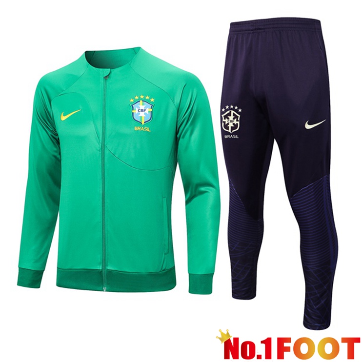 Brazil Training Jacket Suit Green 2023/2024