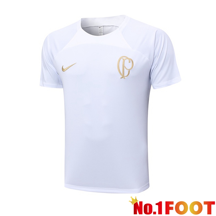 Corinthians Training T Shirt White 2023/2024