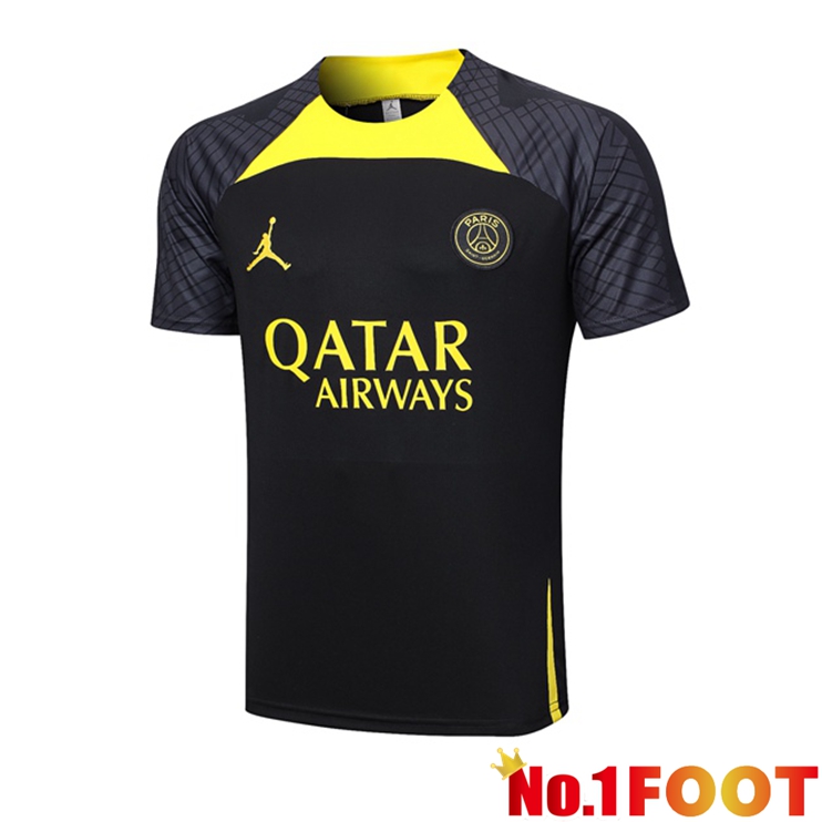 Paris PSG Training T Shirt Black 2023/2024