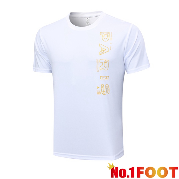 Paris PSG Training T Shirt White 2023/2024