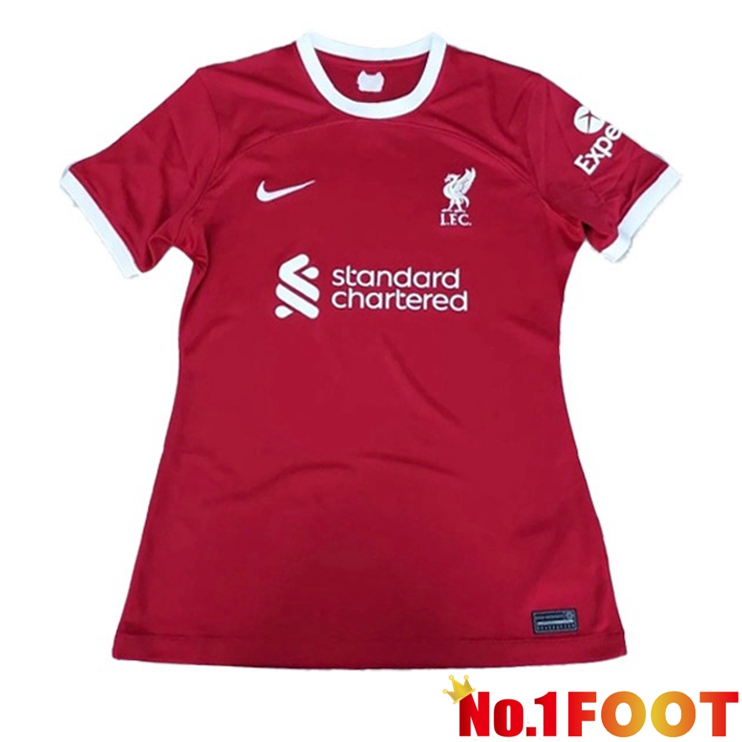 FC Liverpool Football Jersey Home Red Leaked Version 2023/2024