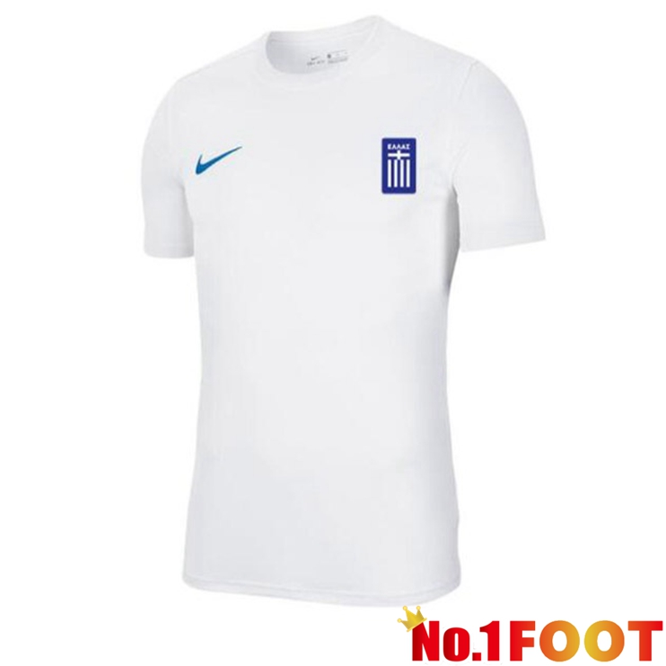 Greece Football Jersey Away White 2023/2024