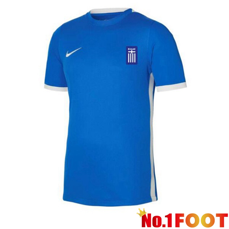 Greece Football Jersey Third Blue 2023/2024