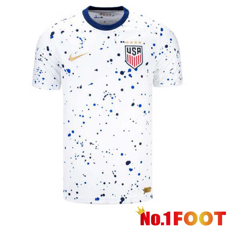 USA Football Jersey Home White 2023/2024