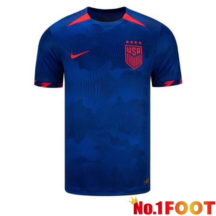 USA Football Jersey Away Blue 2023/2024