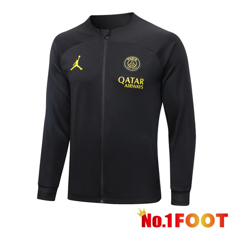 Paris PSG Training Jacket Black 2023/2024