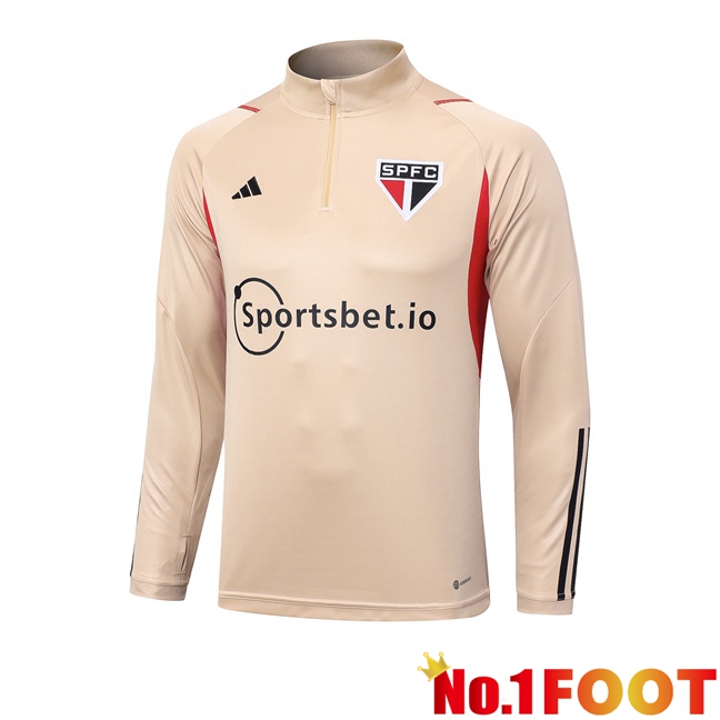 Sao Paulo FC Training Sweatshirt Brown 2023/2024