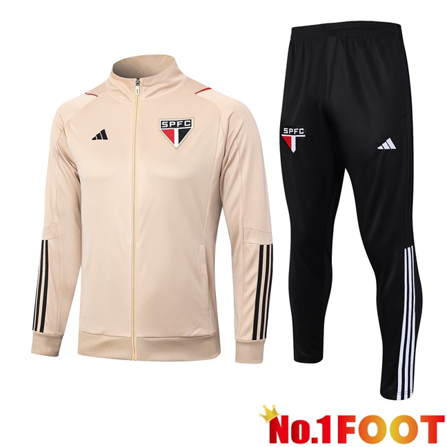 Sao Paulo FC Training Jacket Suit Brown 2023/2024