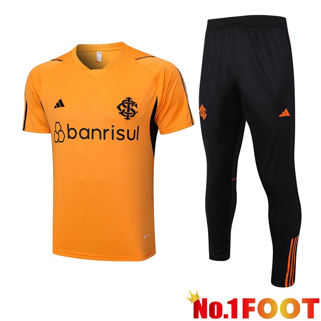 SC Internacional Training T Shirt + Pants Orange 2023/2024