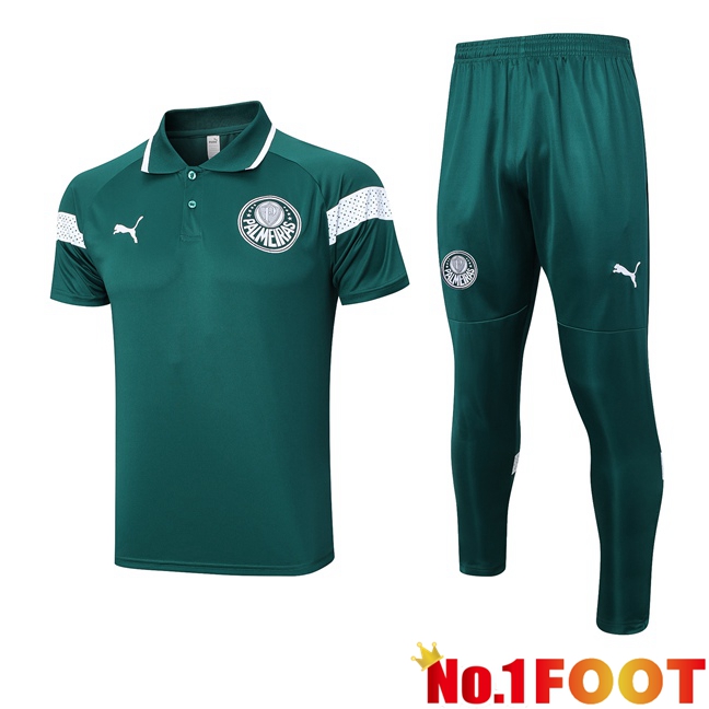 Palmeiras Football Polo + Pants Green 2023/2024