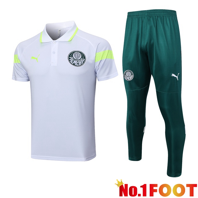 Palmeiras Football Polo + Pants Grey 2023/2024 - Click Image to Close