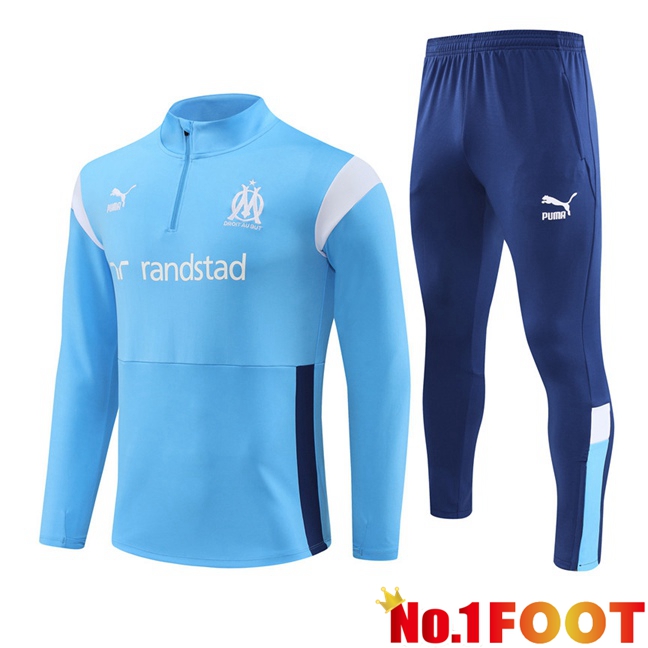 Marseille OM Training Tracksuit Suit Blue 2023/2024