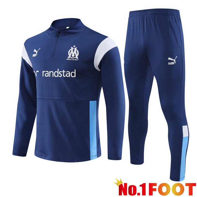 Marseille OM Training Tracksuit Suit Royal Blue 2023/2024