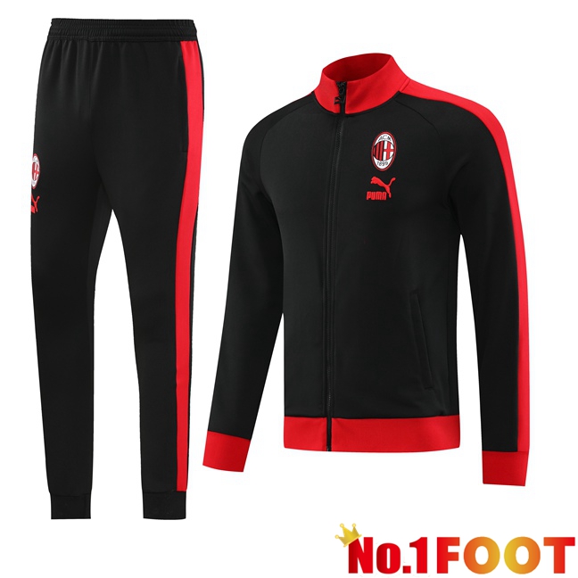 AC Milan Training Jacket Suit Black 2023/2024