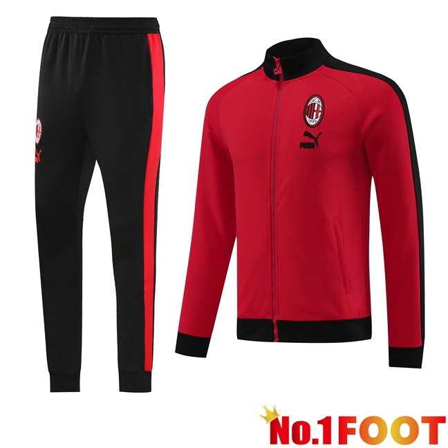 AC Milan Training Jacket Suit Red 2023/2024