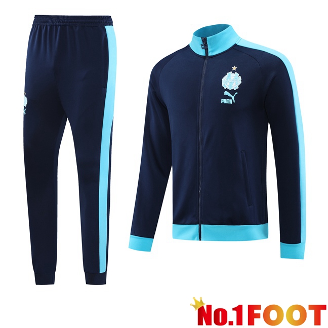 Marseille OM Training Jacket Suit Black 2023/2024