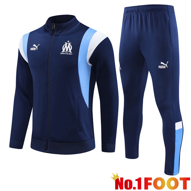 Marseille OM Training Jacket Suit Royal Blue 2023/2024