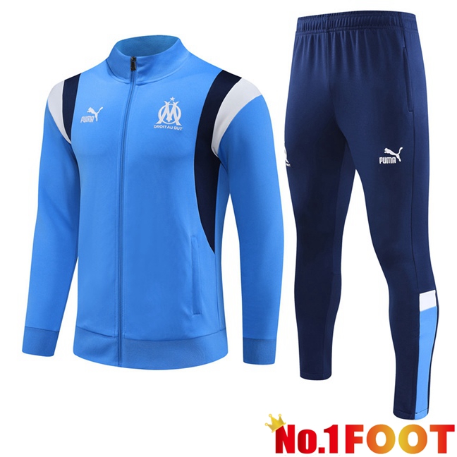 Marseille OM Training Jacket Suit Blue 2023/2024