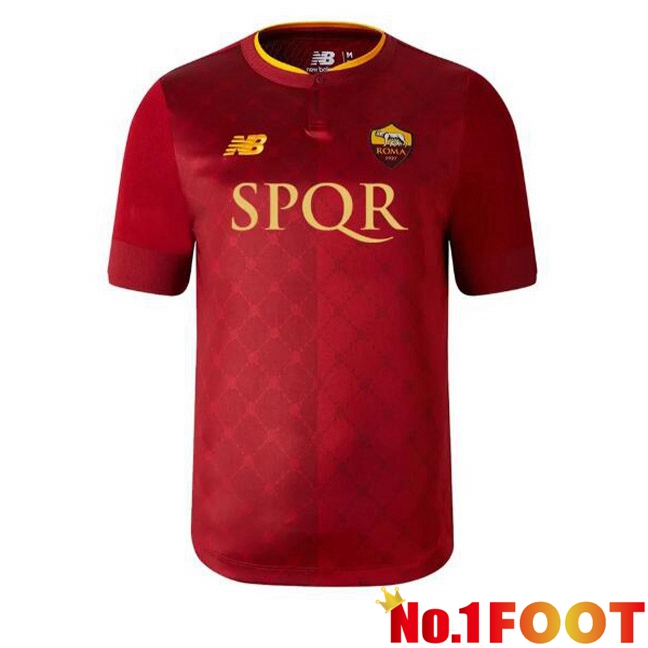 AS Roma Football Jersey Home SPQR Red 2022/2023