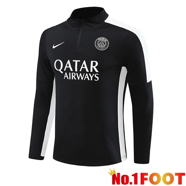 Paris PSG Training Sweatshirt Black 2023/2024