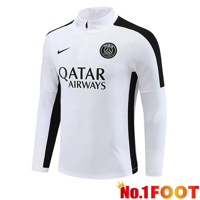 Paris PSG Training Sweatshirt White 2023/2024