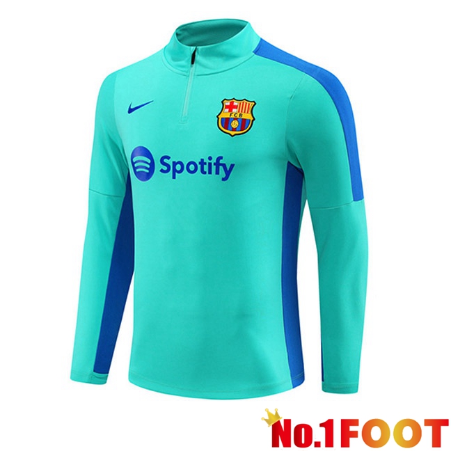 FC Barcelona Training Sweatshirt Cyan 2023/2024