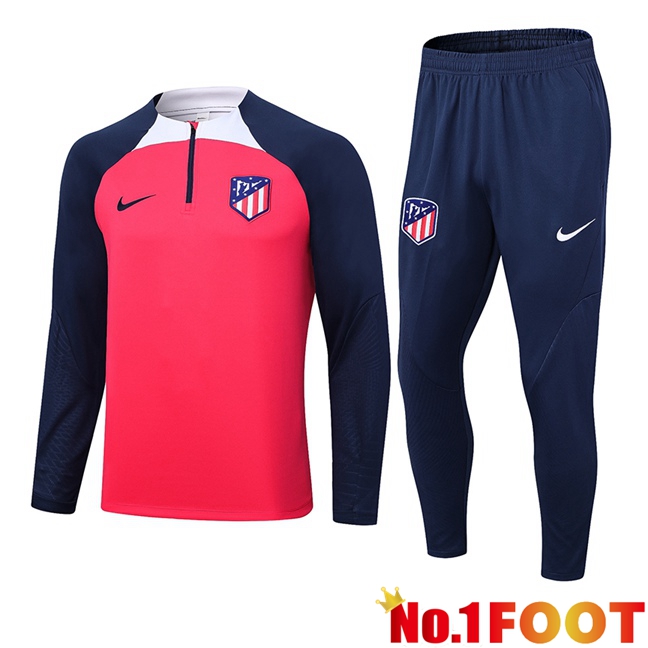 Atletico Madrid Training Tracksuit Suit Red 2023/2024