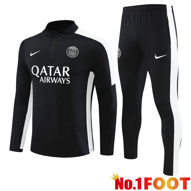 Paris PSG Training Tracksuit Suit Black 2023/2024