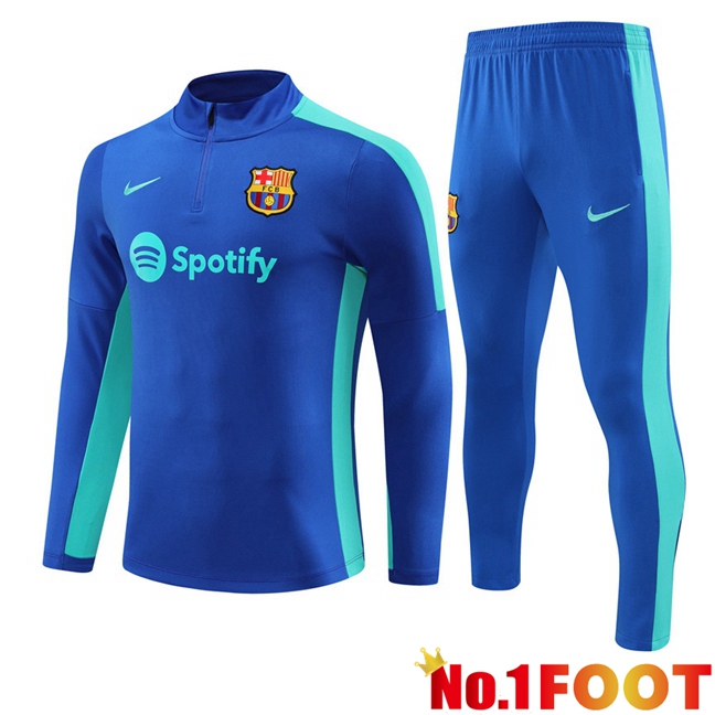 FC Barcelona Training Tracksuit Suit Blue 2023/2024