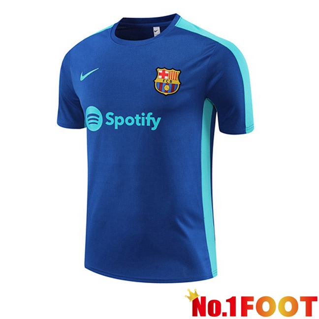 FC Barcelona Training T Shirt Blue 2023/2024