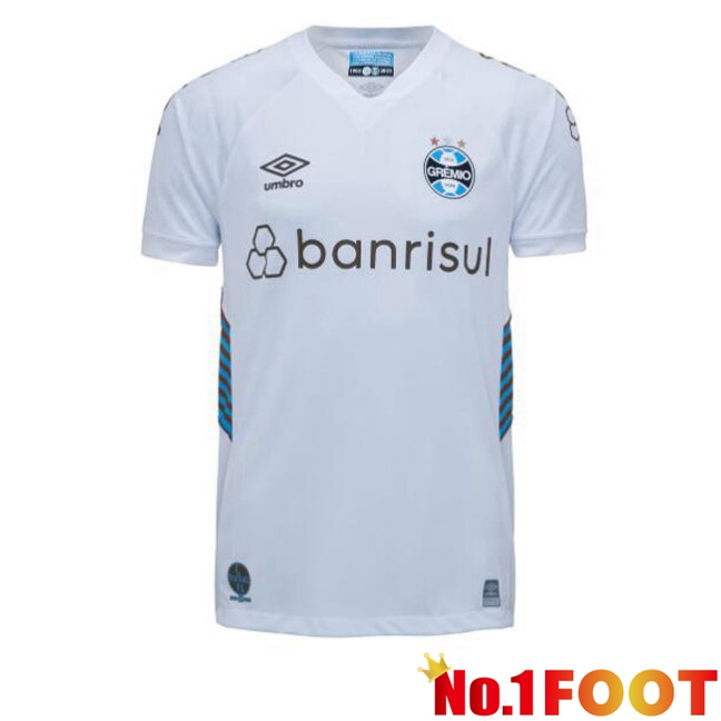 Gremio Football Jersey Away White 2023/2024