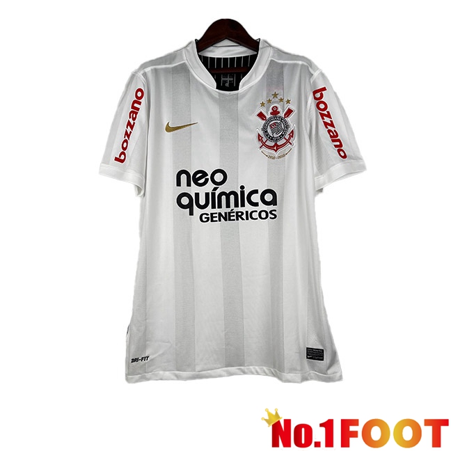 Corinthians Retro Football Jersey Home White 2010