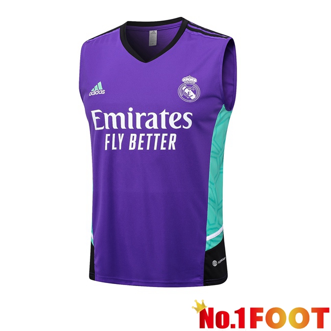 Real Madrid Football Vest Purple 2023/2024