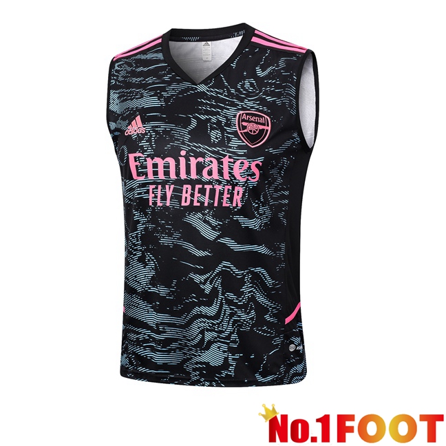 Arsenal Football Vest Black Green 2023/2024