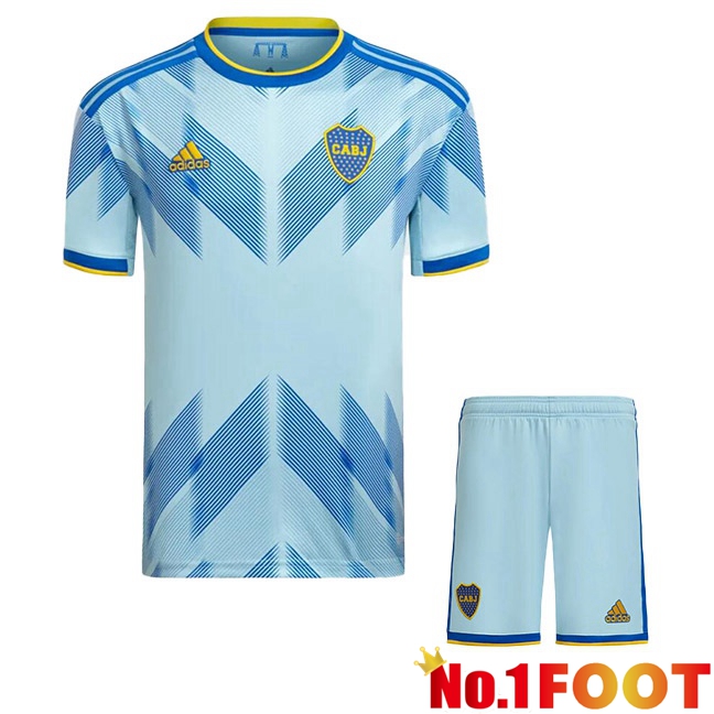 Boca Juniors Kids Football Jersey Third Blue 2023/2024