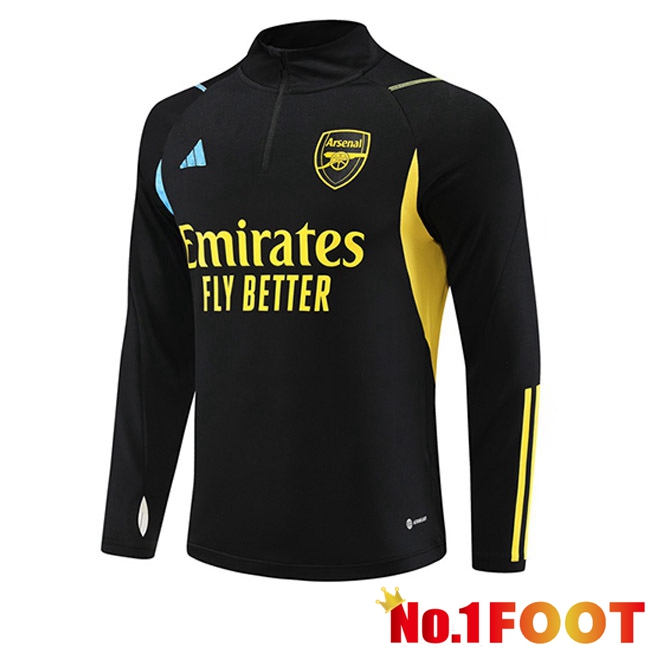 Arsenal Training Sweatshirt Black 2023/2024