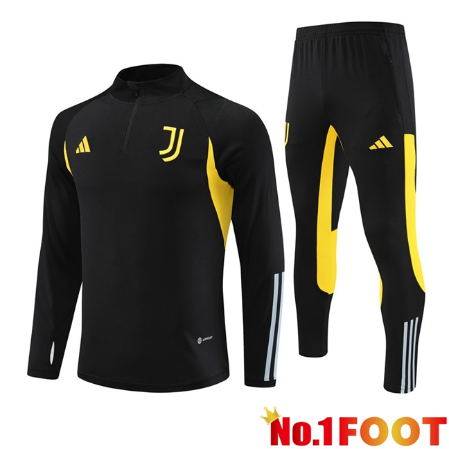 Juventus Training Tracksuit Suit Black 2023/2024