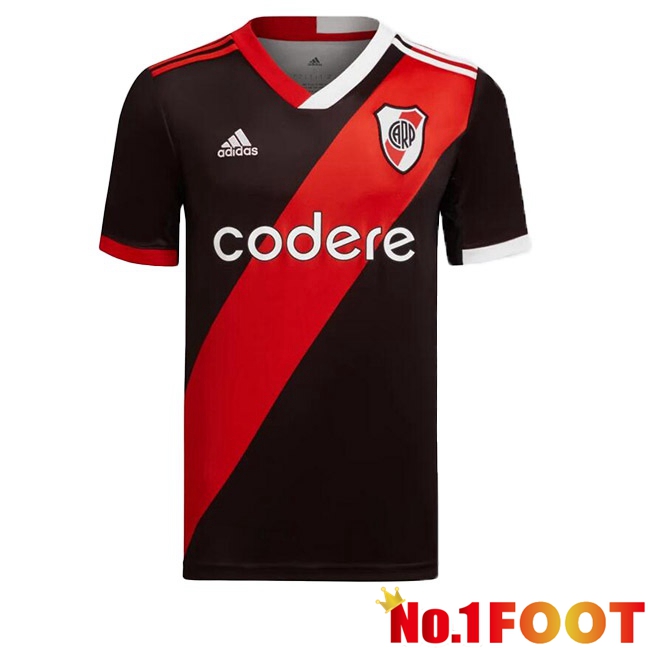 River Plate Football Jersey Third Black Red 2023/2024