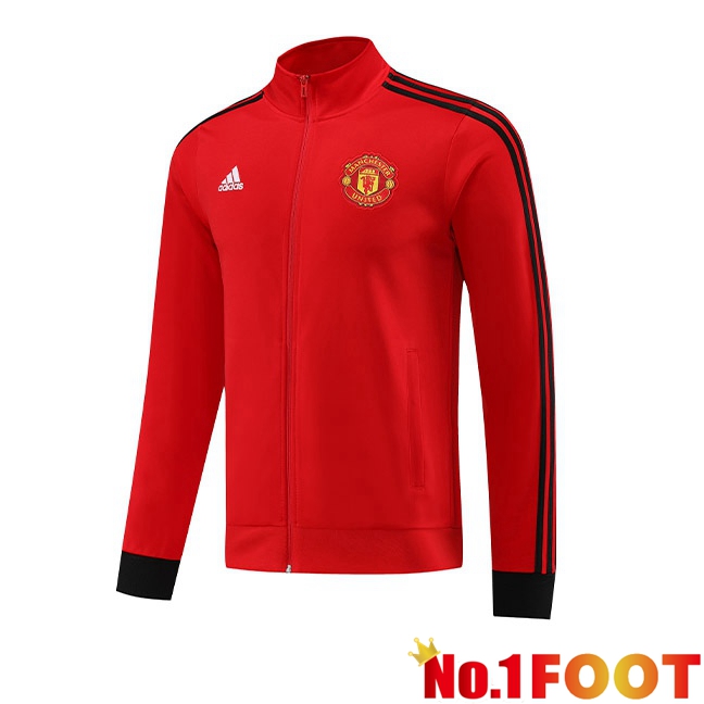 Manchester United Training Jacket Red 2023/2024