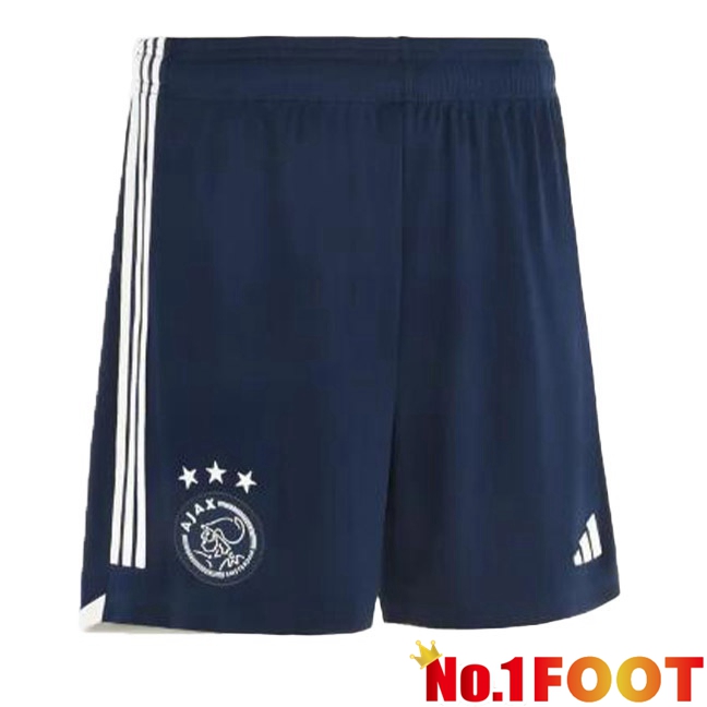 AFC Ajax Football Shorts Away Royal Bluee 2023/2024