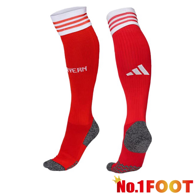 Bayern Munich Football Socks Home Red 2023/2024