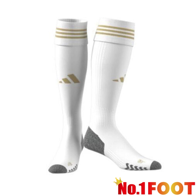 Lyon OL Football Socks Home White 2023/2024