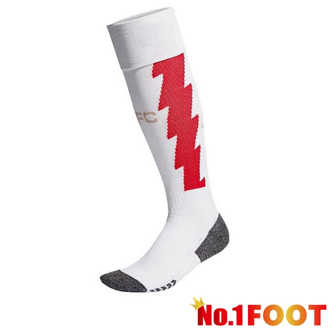 Arsenal Football Socks Home White 2023/2024