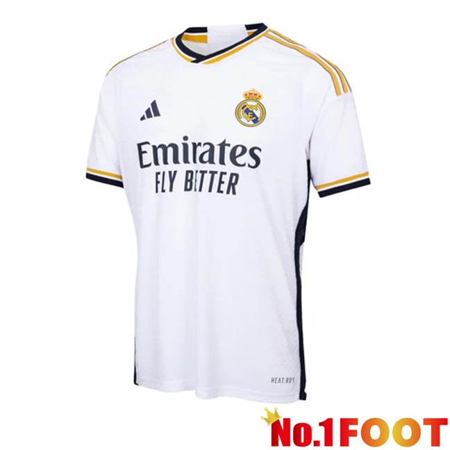 Real Madrid Football Jersey Home White 2023/2024