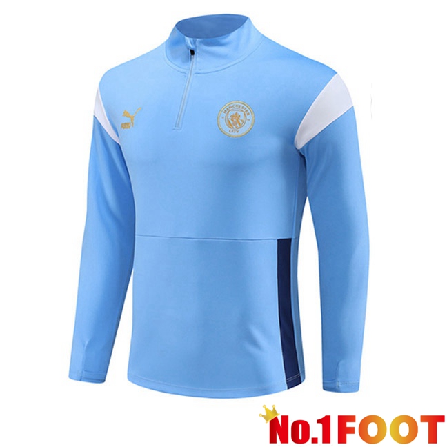 Manchester City Training Sweatshirt Blue 2023/2024