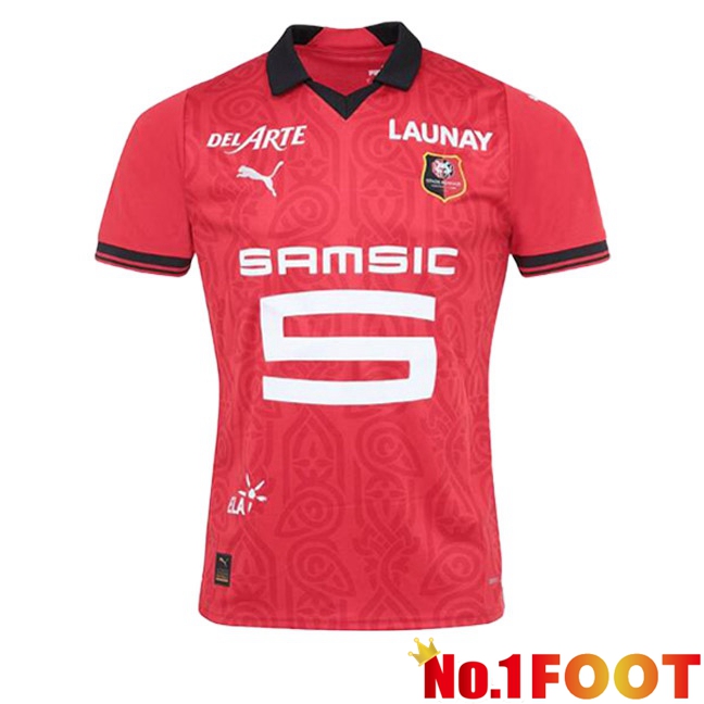 Stade Rennais Football Jersey Home Red 2023/2024