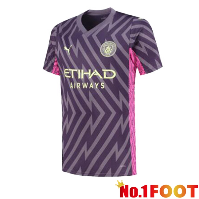 Manchester City Goalkeeper Purple 2023/2024